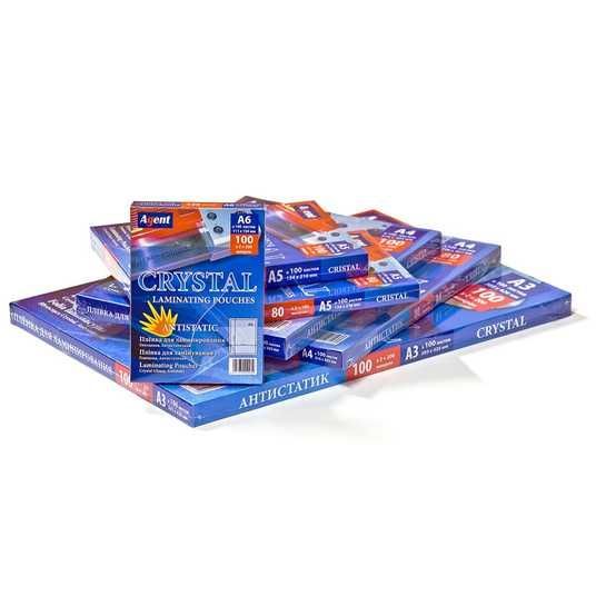 Купити Плівка А4 (216х303) 75мк Agent ANTISTATIC, уп/100 3140007 в