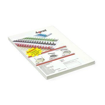 Обкл. А4 карт. Agent 250г біл, уп/25 1520461 фото