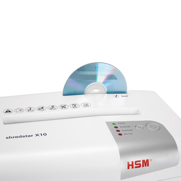 Знищувач документів HSM shredstar X10 (4,5x30) 6010960 фото